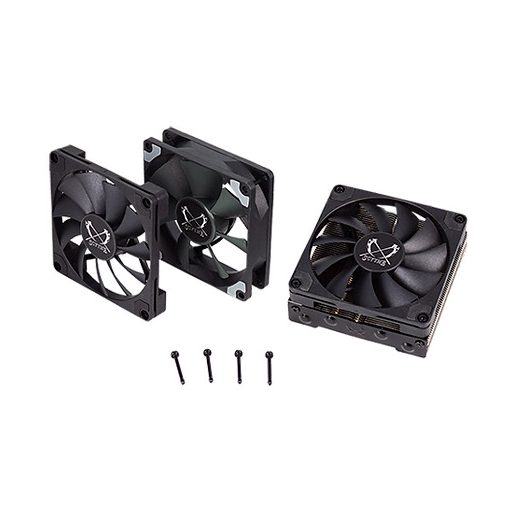 Scythe SHURIKEN 3 Alaplap Ventilátor 9,2 cm Fekete 1 db