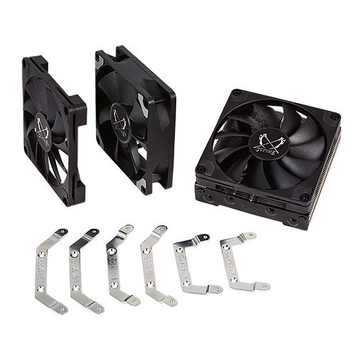 Scythe SHURIKEN 3 Alaplap Ventilátor 9,2 cm Fekete 1 db