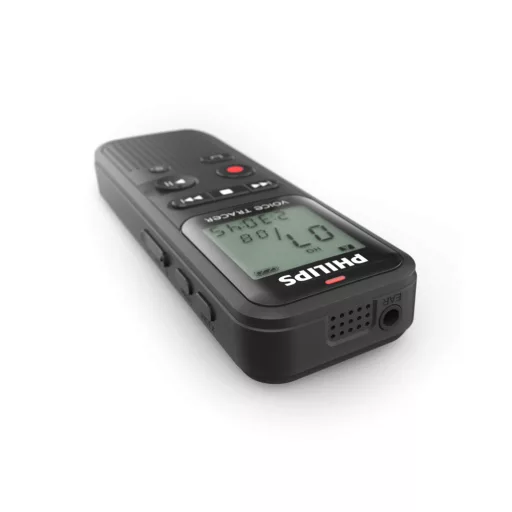 Philips VoiceTracer 8 kHz Fekete