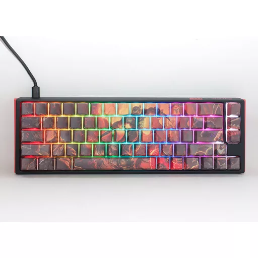 Ducky One 3 SF Doom Limited Edition billentyűzet Játék USB QWERTY Többszínű
