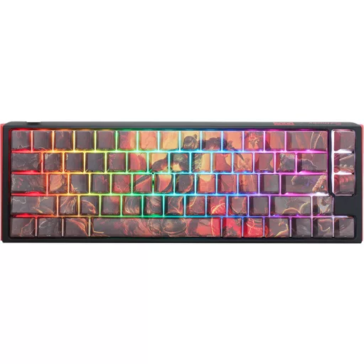 Ducky One 3 SF Doom Limited Edition billentyűzet Játék USB QWERTY Többszínű
