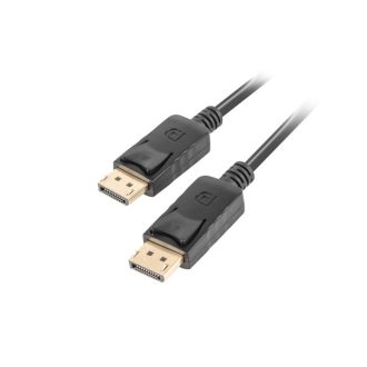 Lanberg CA-DPDP-10CC-0018-BK DisplayPort kábel 1,8 M Fekete