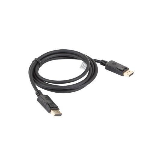 Lanberg CA-DPDP-10CC-0018-BK DisplayPort kábel 1,8 M Fekete