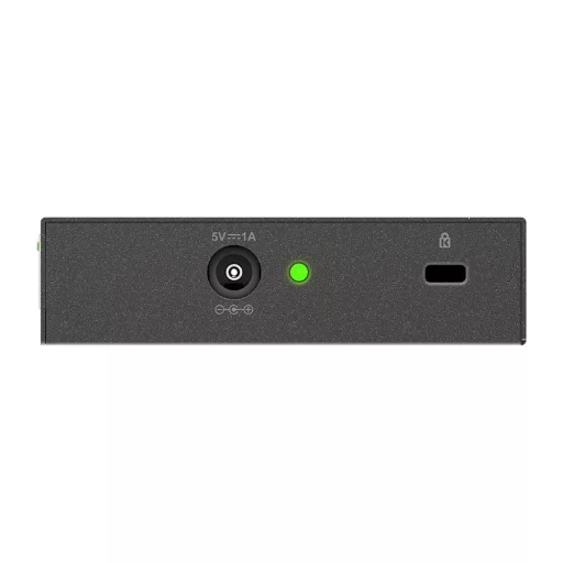 D-Link DGS-105 Beállítást nem igénylő (unmanaged) L2 Gigabit Ethernet (10/100/1000) Fekete