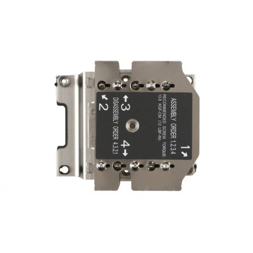 Supermicro SNK-P0070APS4 számítógépes hűtőrendszer Processzor Hűtő 9,2 cm