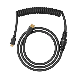   Glorious Gaming GLO-KB-ACC-CBL-COIL-PBLK billentyűzet-/egérkábel Fekete 1,4 M