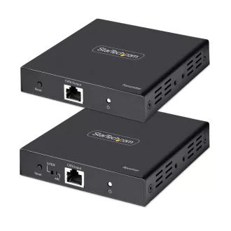   StarTech.com 4K70IC-EXTEND-HDMI audió/videó jeltovábbító AV adó- és vevőegység Fekete