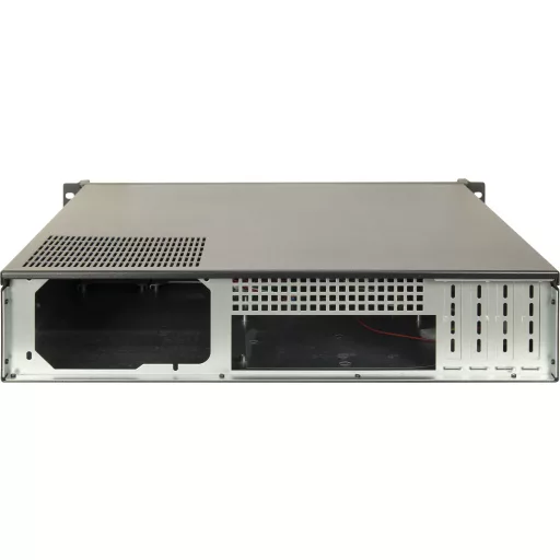Inter-Tech 2U-2504 Rack Fekete