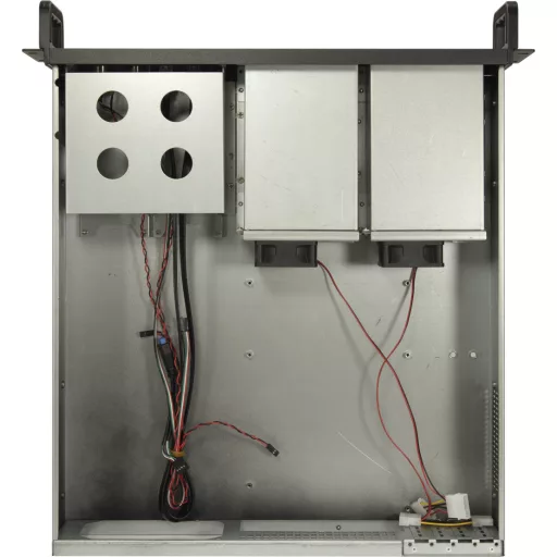 Inter-Tech 2U-2504 Rack Fekete