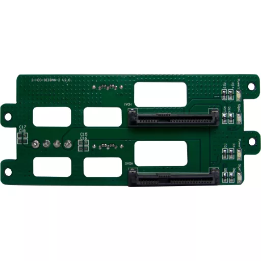 Inter-Tech 2U-2504 Rack Fekete