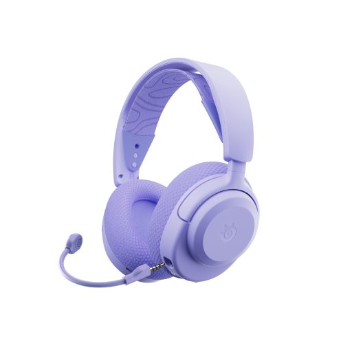 Steelseries Arctis Nova 3P Headset Vezeték nélküli Fejpánt Zene/általános Bluetooth Levendula