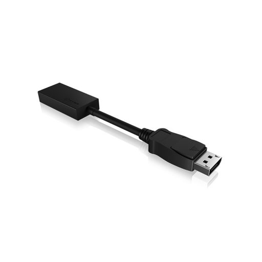 ICY BOX IB-AC508a DisplayPort HDMI Fekete