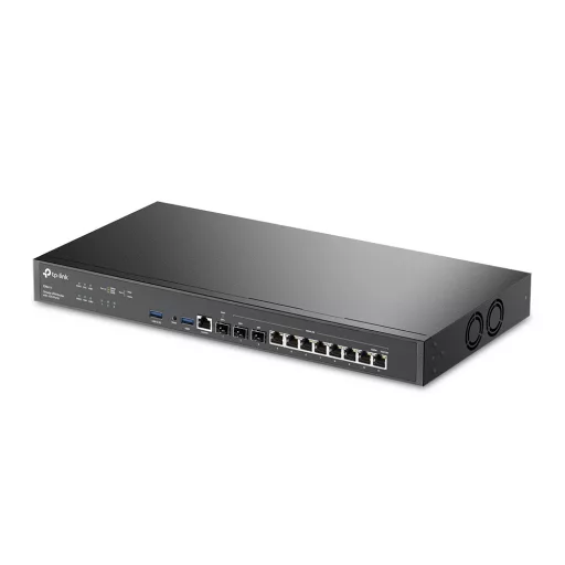 TP-Link Omada ER8411 vezetékes router Gigabit Ethernet Fekete