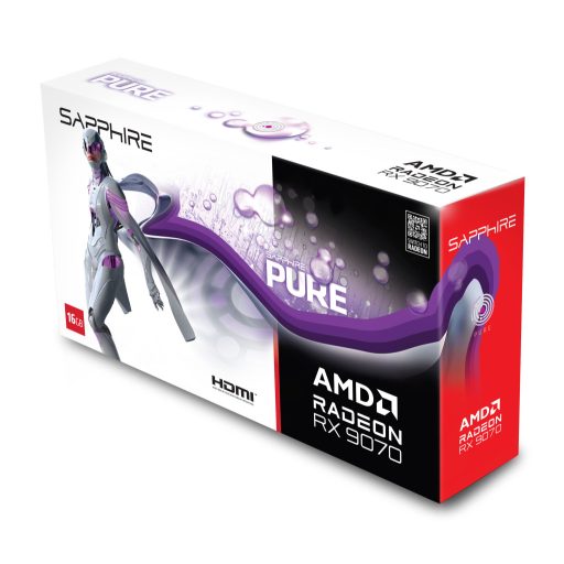 Sapphire PURE Radeon RX 9070 AMD 16 GB GDDR6