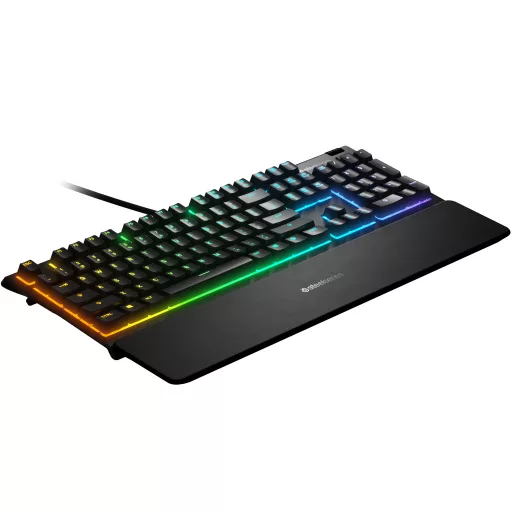 Steelseries Apex 3 billentyűzet Játék USB QWERTY Brit angol Fekete