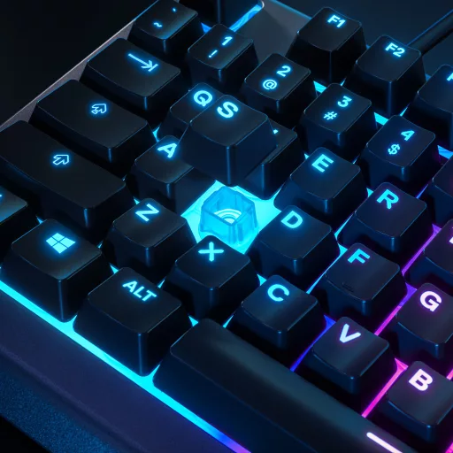 Steelseries Apex 3 billentyűzet Játék USB QWERTY Brit angol Fekete