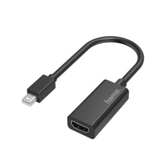   Hama 00200332 video átalakító kábel Mini DisplayPort HDMI Fekete
