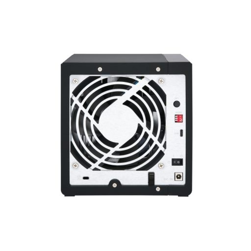 QNAP TR-004 tárolóegység burkolat HDD/SSD ház Fekete 2.5/3.5"