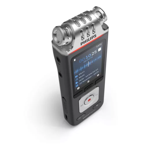 Philips VoiceTracer Fekete, Szürke
