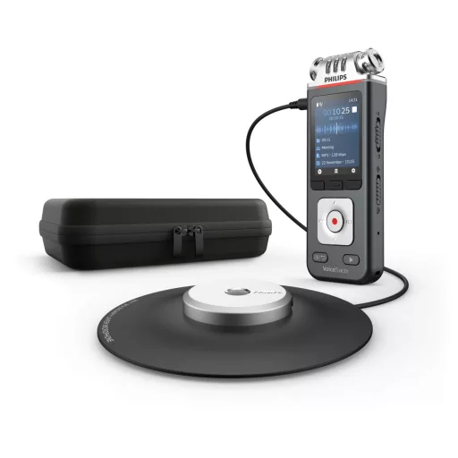 Philips VoiceTracer Fekete, Szürke