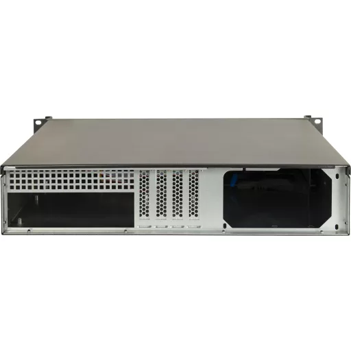Inter-Tech 2U-K-240L Rack Fekete