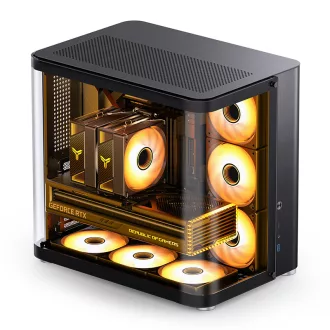 Jonsbo TK-2 2.0 Midi Tower Fekete