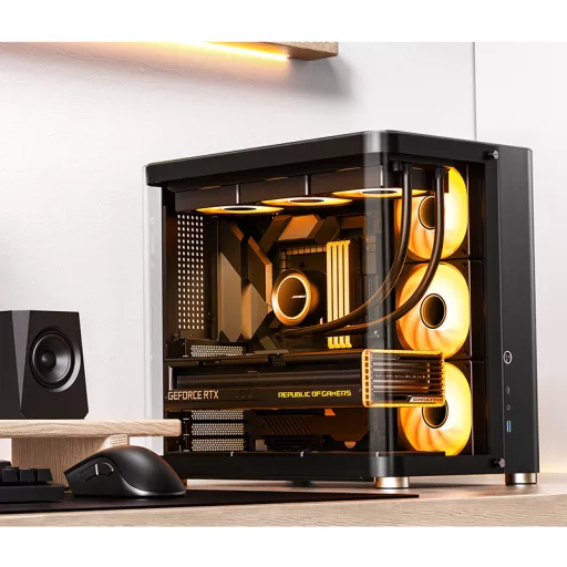 Jonsbo TK-2 2.0 Midi Tower Fekete
