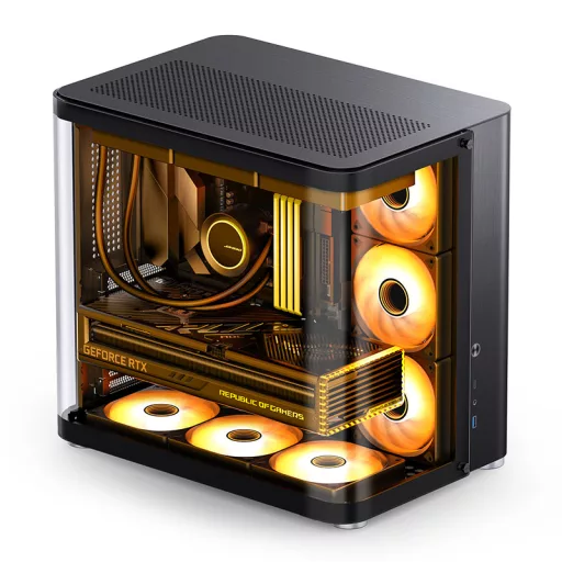 Jonsbo TK-2 2.0 Midi Tower Fekete