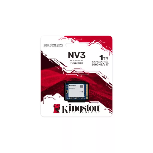 Kingston Technology NV3 1 TB M.2 PCI Express 4.0 NVMe 3D NAND