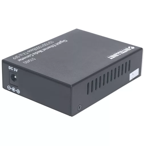 Intellinet 510493 hálózati média konverter 1000 Mbit/s Fekete