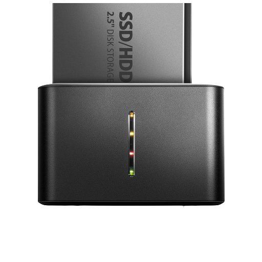 Axagon ADSA-D25 dokkoló állomás tárolóegységhez USB 3.2 Gen 1 (3.1 Gen 1) Type micro-B Fekete