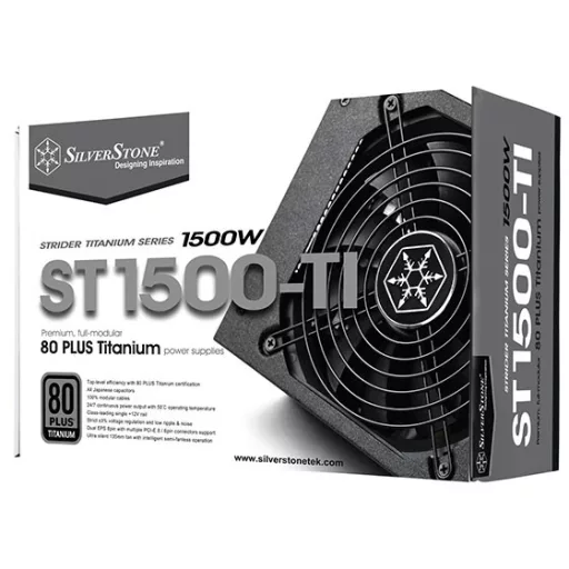 Silverstone ST1500-TI 1500 W 20+4 pin ATX ATX Fekete