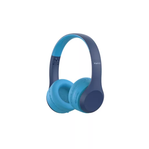 Havit H626BT (Blue) Fejhallgató Vezetékes és vezeték nélküli Fejpánt Zene Bluetooth Kék