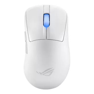  ASUS ROG Keris II Ace Wireless AimPoint White egér Játék Jobbkezes RF Wireless + Bluetooth + USB Type-A Optikai 42000 DPI