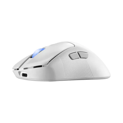 ASUS ROG Keris II Ace Wireless AimPoint White egér Játék Jobbkezes RF Wireless + Bluetooth + USB Type-A Optikai 42000 DPI