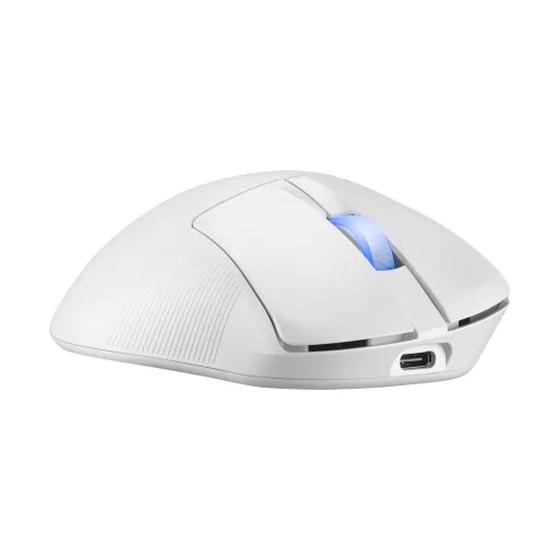 ASUS ROG Keris II Ace Wireless AimPoint White egér Játék Jobbkezes RF Wireless + Bluetooth + USB Type-A Optikai 42000 DPI