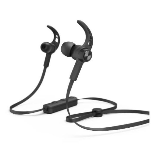 Hama Freedom Run II Headset Vezeték nélküli Fülre akasztható Sport USB C-típus Bluetooth Fekete