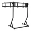 Thermaltake GSC-MSP-MDSLBB-01 asztali TV konzol 139,7 cm (55") Padló Fekete
