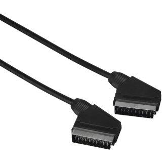 Hama 00205081 SCART kábel 1,5 M SCART (21-pin) Fekete