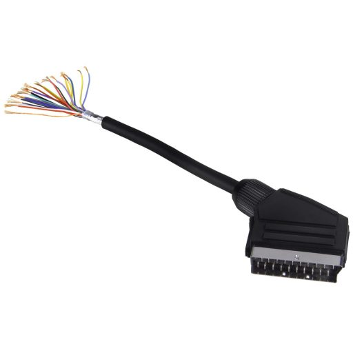 Hama 00205081 SCART kábel 1,5 M SCART (21-pin) Fekete