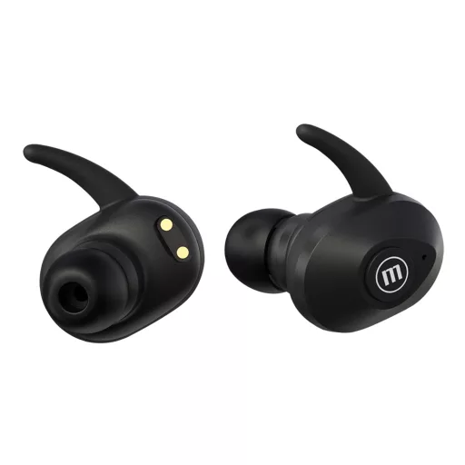 Maxell 348481 fejhallgató és headset Vezeték nélküli Hallójárati Hívás/zene Bluetooth Fekete