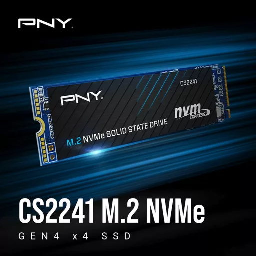 PNY M280CS2241-500-RB 500 GB M.2 PCI Express 4.0 NVMe 3D NAND