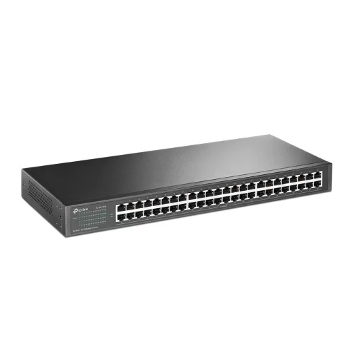 TP-Link TL-SF1048 Beállítást nem igénylő (unmanaged) Fast Ethernet (10/100) 1U Fekete
