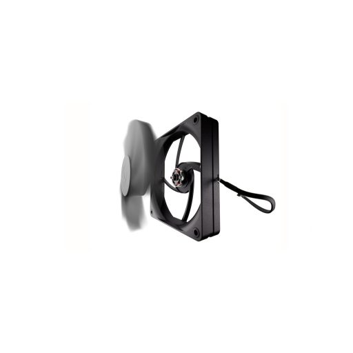 HYTE FA12 Processzor Ventilátor 12 cm Fekete, Szürke 3 db