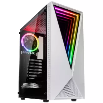 Kolink VOID WHITE Midi Tower Fekete, Fehér