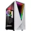 Kolink VOID WHITE Midi Tower Fekete, Fehér