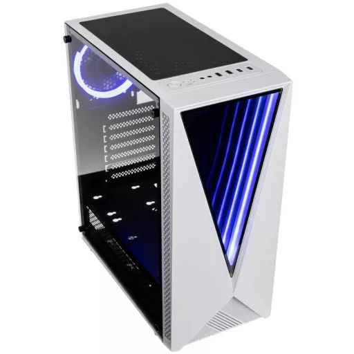 Kolink VOID WHITE Midi Tower Fekete, Fehér