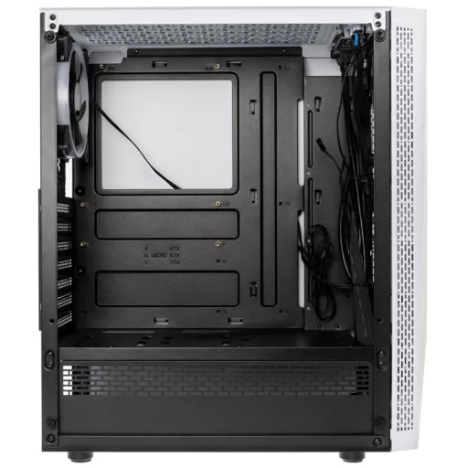 Kolink VOID WHITE Midi Tower Fekete, Fehér