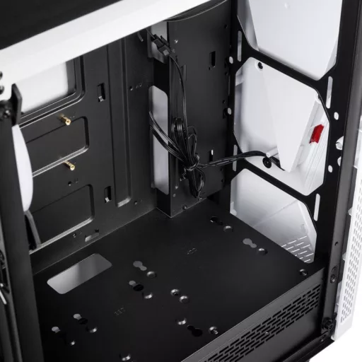 Kolink VOID WHITE Midi Tower Fekete, Fehér