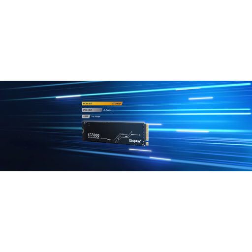 Kingston Technology KC3000 4,1 TB M.2 PCI Express 4.0 NVMe 3D TLC